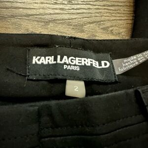 Karl Lagerfeld Classic Black Pants